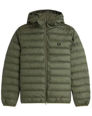 Fred Perry Winter Jackets - Green