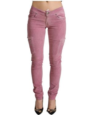 Acht Skinny Fit Jeans - Red