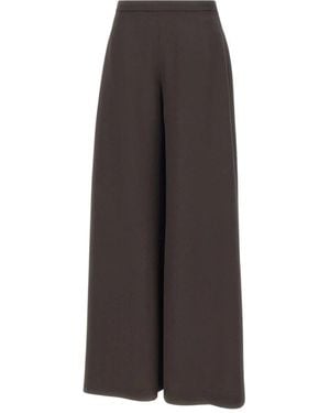 BOSS Wide Trousers - Brown