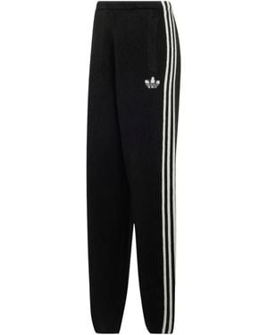 adidas Fitness ,Zwart ,Gebreide Wijde Broek