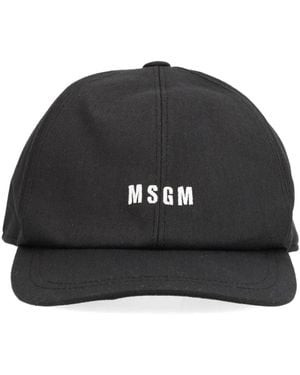 MSGM Caps - Nero