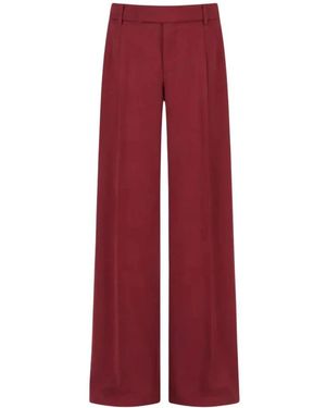 FEDERICA TOSI Wide Trousers - Red