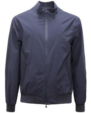 Harmont & Blaine Bomber Jackets - Blue