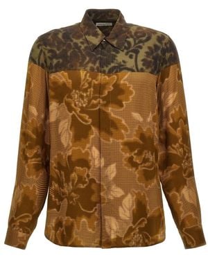 Dries Van Noten Casual Shirts - Marron
