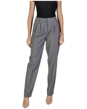 Vila Tapered Trousers - Grey