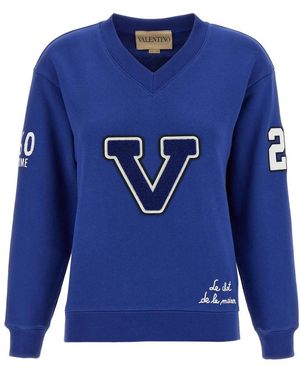 Valentino Garavani Sweatshirts - Blue