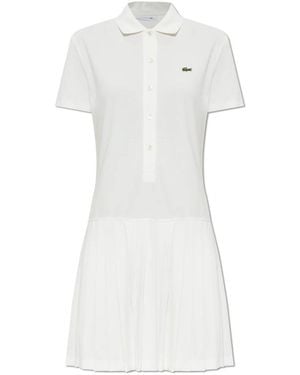Lacoste Short Dresses - Blanco