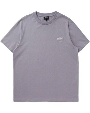 A.P.C. Standard Rue Madame T-Shirt - Paars