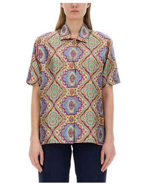 Etro Overhemden ,Veelkleurig ,Shirt - Meerkleurig