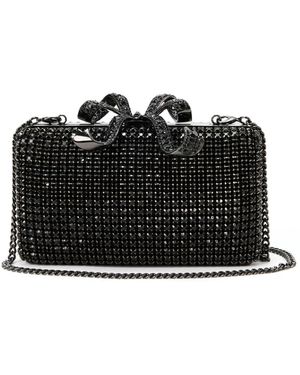 Self-Portrait Clutch De Pedrería Con Correa, Mujer, Talla - Negro