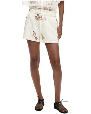 Desigual Short Shorts - White