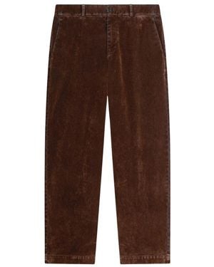 Ballantyne Wide Trousers - Brown
