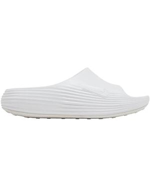 Nike Bequeme Slide Sandalen Weiß