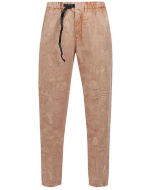 White Sand Straight Pants - Natural