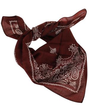 Destin Accessoires ,Rood ,Dis.Bandana 90X90 - Bruin