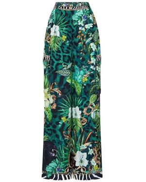 CAMILLA Wide Trousers - Groen