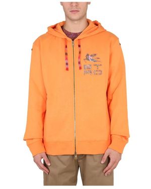 Etro Zip-Throughs - Orange