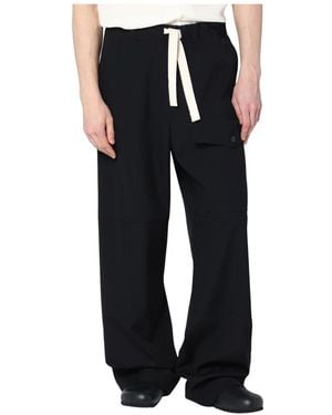 Dries Van Noten Wide Trousers - Black