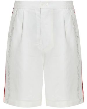 Jacquemus Long Shorts - Blanco