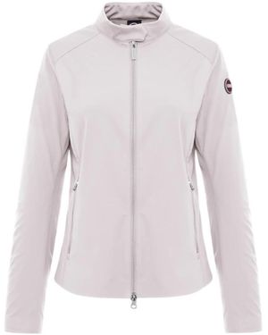 Colmar Fitness ,Leer Softshell Jas - Paars