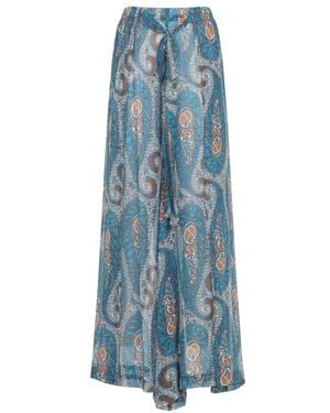 Etro Wide Leg Trousers - Blue