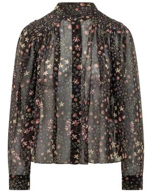 Isabel Marant Overhemden ,Zwart ,Florine Gb Shirt