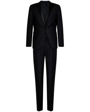 DSquared² Single Breasted Suits - Black