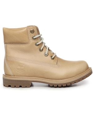 Timberland Lace-Up Boots - Natural