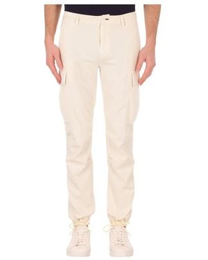 DISTRETTO12 Straight Trousers - Neutro