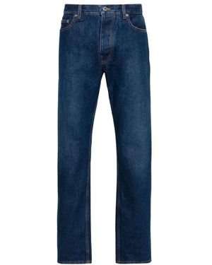 Off-White c/o Virgil Abloh Rechte Jeans - Blauw
