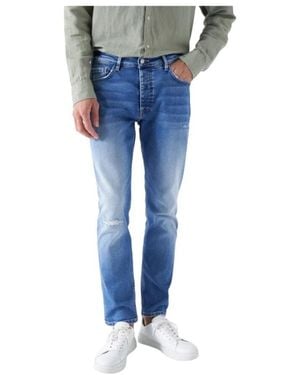 Salsa Jeans Slim-Fit Jeans - Bleu