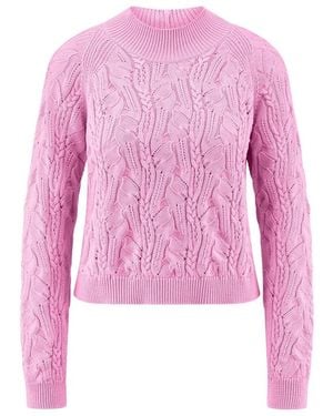 Riani Round-Neck Knitwear - Rosa