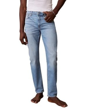 Calvin Klein Jeans ,Blauw ,Katoen Slim Tapered Jeans
