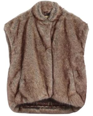 Momoní Jassen ,Bruin ,Polyester Talulah Gilet