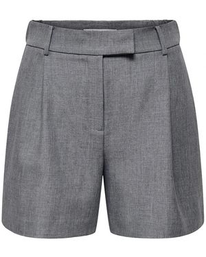 ONLY Linda Hw Mel Shorts - Grijs