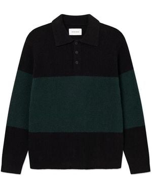 WOOD WOOD Polo Shirts - Black