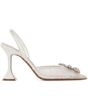 AMINA MUADDI Schoenen ,Wit ,Rosie Lace Sling 95