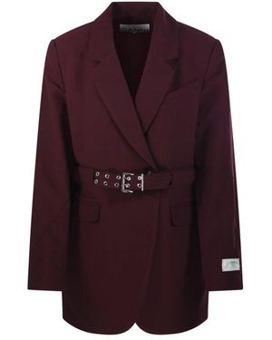 Ganni Blazers - Purple
