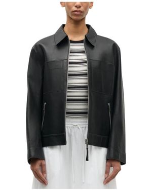 Samsøe & Samsøe Leather Jackets - Noir