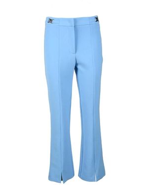 SIMONA CORSELLINI Wide Trousers - Blue