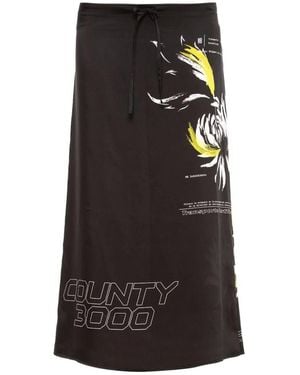 Marcelo Burlon Midi Skirts - Nero