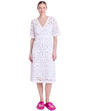 Berenice Midi Dresses - White