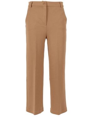 Weekend by Maxmara Wide Trousers - Natural