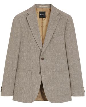 BOSS Jassen ,Blazer - Bruin