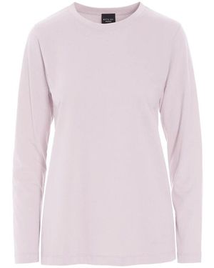 Bitte Kai Rand Hellrosa baumwollbluse osaka stil - Pink