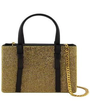 Kara Bow Midi Tote Bag - Groen