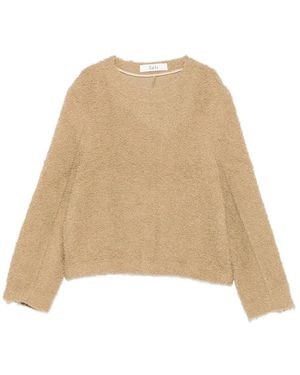 Séfr Truien & Vesten ,Wol Dignan Sweater - Naturel