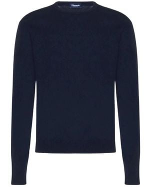 Drumohr Round-Neck Knitwear - Azul