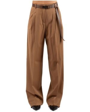 Max Mara Wide Trousers - Bruin