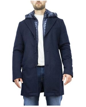 Heskimo Single-Breasted Coats - Azul